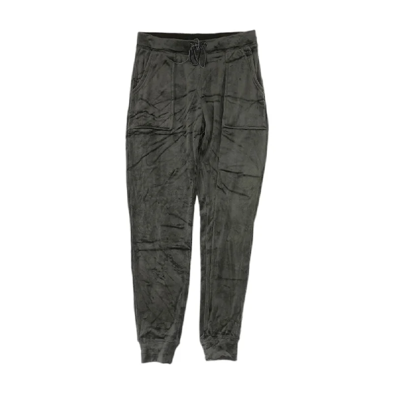 Black Solid Joggers Pants Soft Stretch Leggings