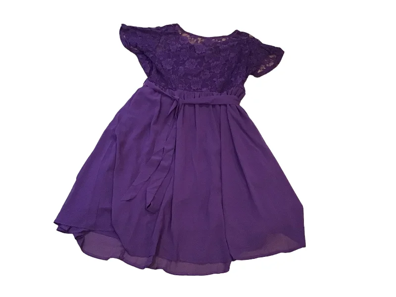 Purple Dress Casual Midi Clothes Mentor, Size 3x Halter Neckline Beach