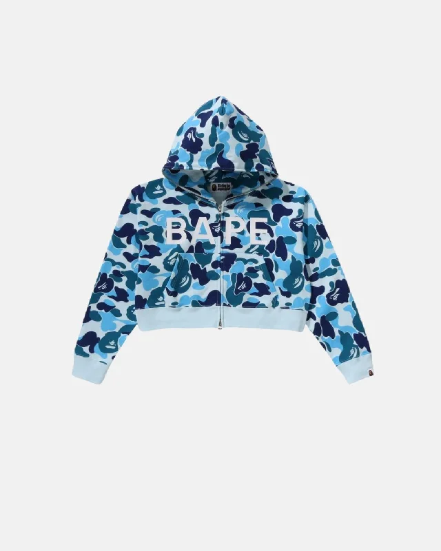 Bape Abc Camo Full Zip Hoodie L リピート Blue Hoodie with Earth Tones Natural Calm