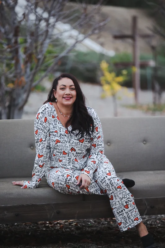 Fall in Love Lounge Pants Formal Wide-Leg Pants