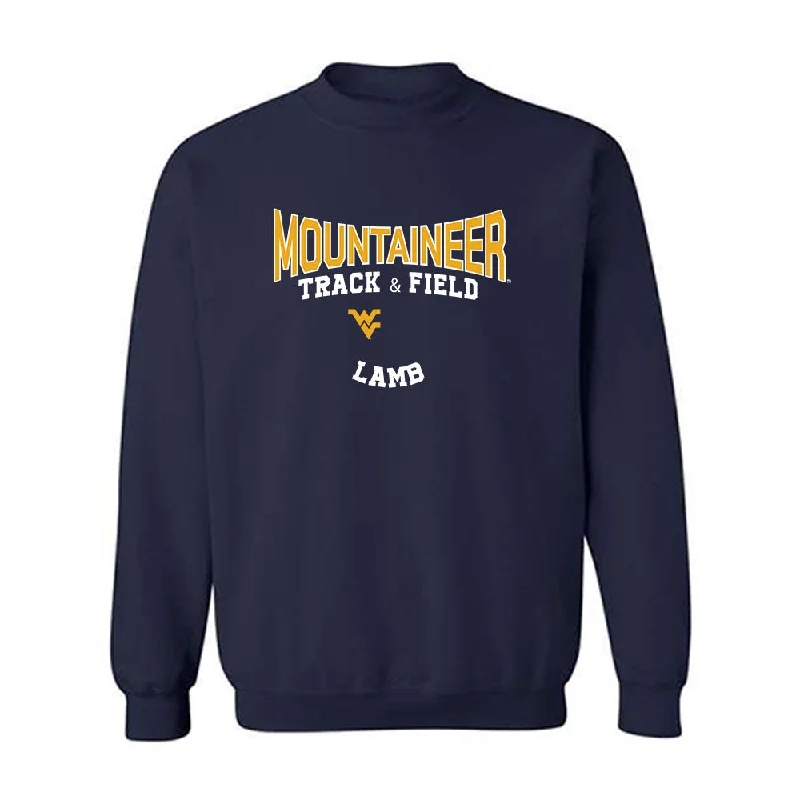 West Virginia - NCAA Women's Track & Field (Outdoor) : Alexis Lamb - Crewneck Sweatshirt Classic Fashion Shersey Hoodie with Puffed Sleeves Voluminous Trendy