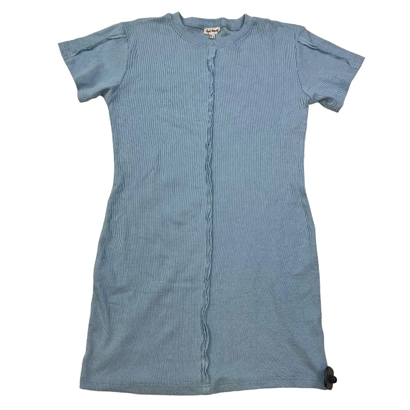 Blue Dress Casual Short Clothes Mentor, Size Xl Tunics Versatile stylish