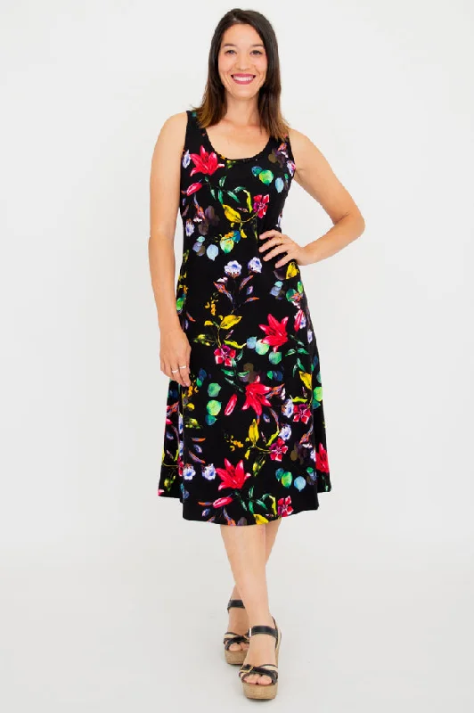 Evangelinea Dress, Adventure, Bamboo Tunics Floral girly