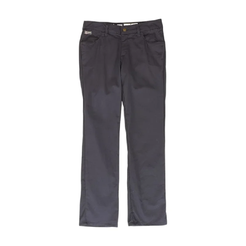 Navy Solid Chino Pants Slim Fit Casual Pants