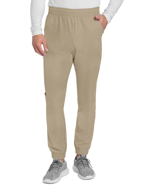 Men's 4-Pocket Mid Rise Jogger Pant Trendy Velvet Pants