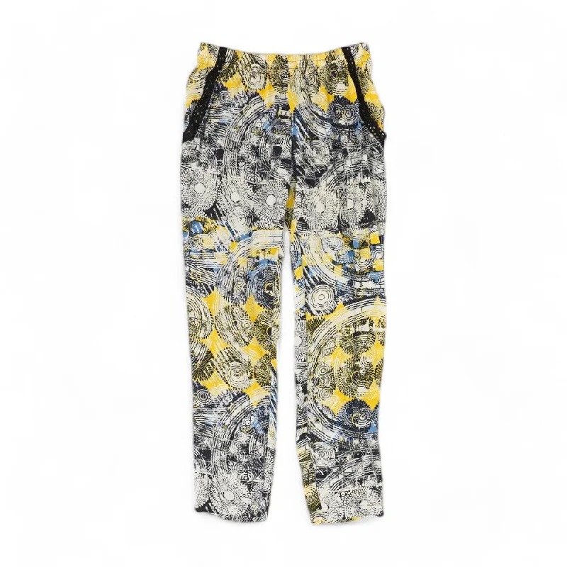 Multi Misc Pants Elegant Palazzo Trousers