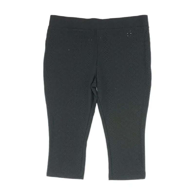 Black Solid Pants Classic Straight Pants