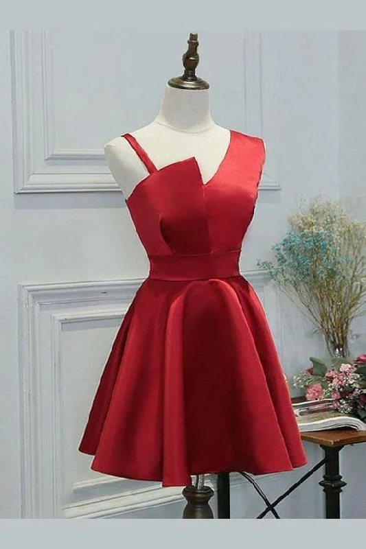 simple party dresses, chic a-line fashion dresses, modest red homecoming dresses cg278 Tunics Wedding white