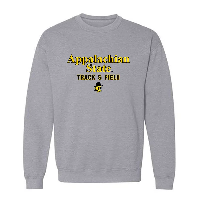 App State - NCAA Women's Track & Field (Outdoor) : Noelle Meeker - Crewneck Sweatshirt Classic Shersey Hoodie Dress Longline Feminine