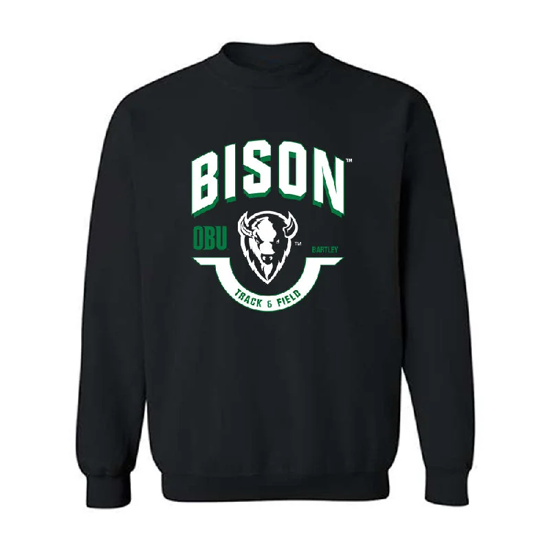 OKBU - NCAA Women's Track & Field (Outdoor) : Altyn Bartley - Crewneck Sweatshirt Classic Fashion Shersey Hoodie with Hem Contrast Bold Stylish
