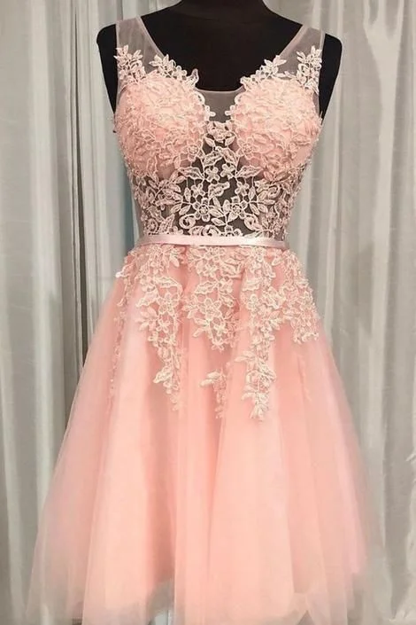 Princess Short Pink Homecoming Dresses Party Dresses cg3966 Tunics Canvas sturdy