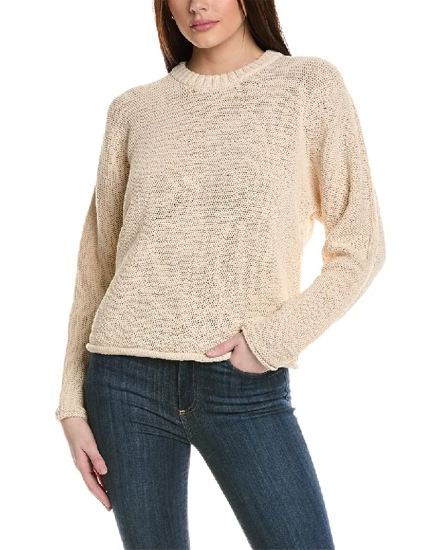 Theory High Crewneck Sweater Machine Wash Dry Clean Hand Wash