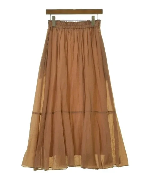 Jiyuku Long/Maxi length skirts silk skirt lustrous