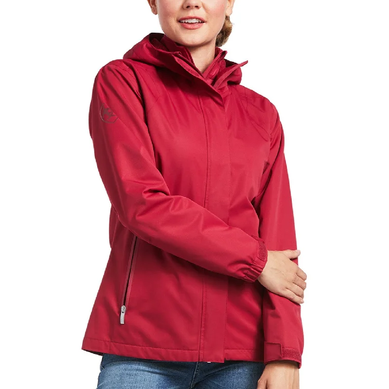 Ariat® Ladies Spectator Red Bud Long Sleeve Waterproof Jacket 10039214 Rayon Jacket Velvet Jacket Corduroy Jacket