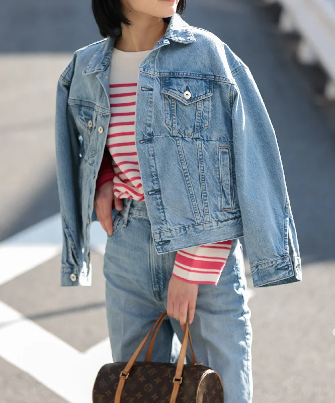 【WOMEN】upper hights THE REMAKE JACKET Jersey Jacket Tulle Jacket Batik Jacket