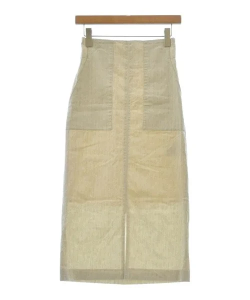 ROPE Long/Maxi length skirts cashmere skirt plush