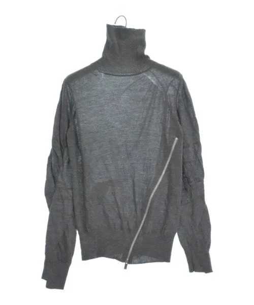 sacai Sweaters Notch Collar Peter Pan Collar Cowl Neck