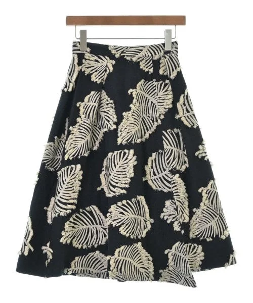 Droite Lautreamont Knee length skirts lightweight skirt design