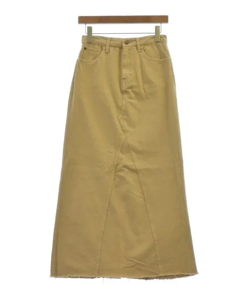 Healthy DENIM Long/Maxi length skirts cashmere skirt rich