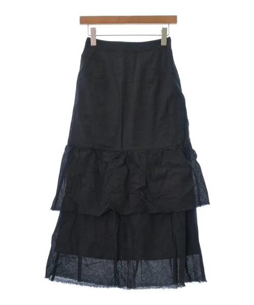 Simplicite Long/Maxi length skirts cashmere skirt plush