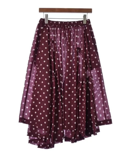 COMME des GARCONS COMME des GARCONS Long/Maxi length skirts linen skirt natural