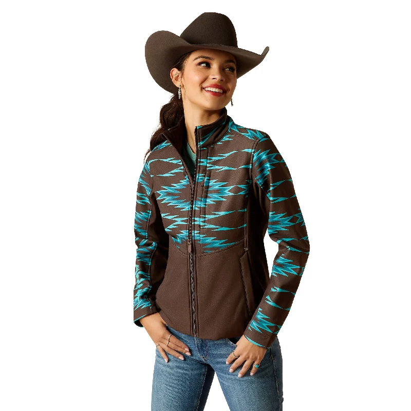 Ariat Ladies Aurora Peoria Full Zip Softshell Jacket 10052521 Belted Jacket Elasticated Jacket Padded Jacket