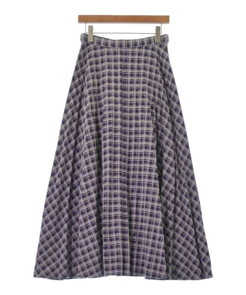 maturely Long/Maxi length skirts high slit skirt