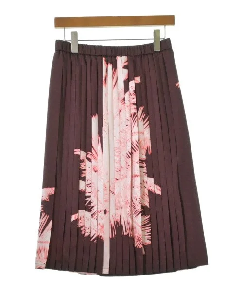 Nﾟ 21 Knee length skirts silk skirt luxurious