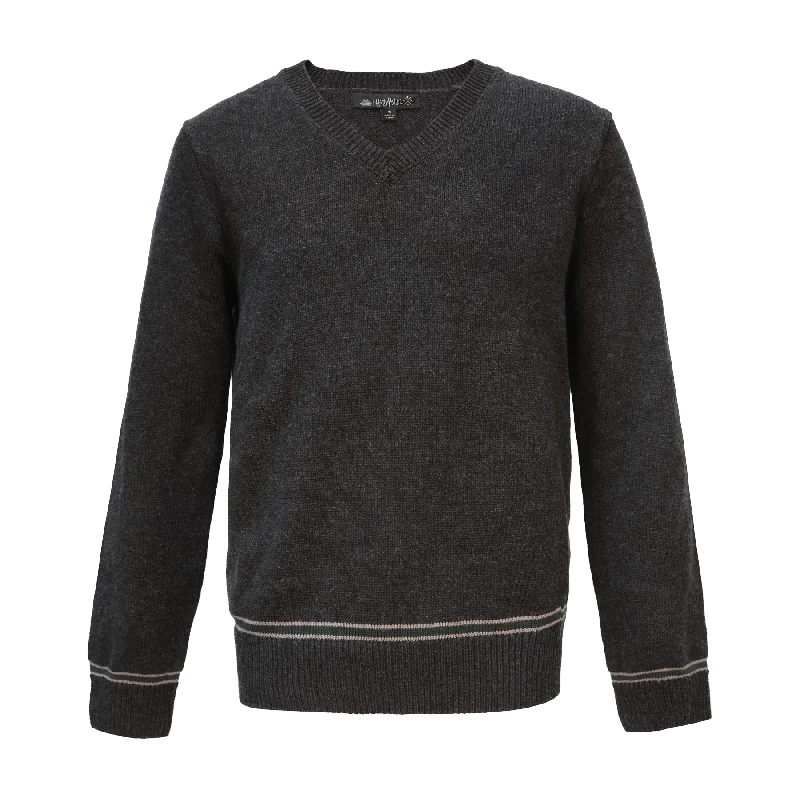 Slytherin Knitted School Sweater Striped Floral Plaid