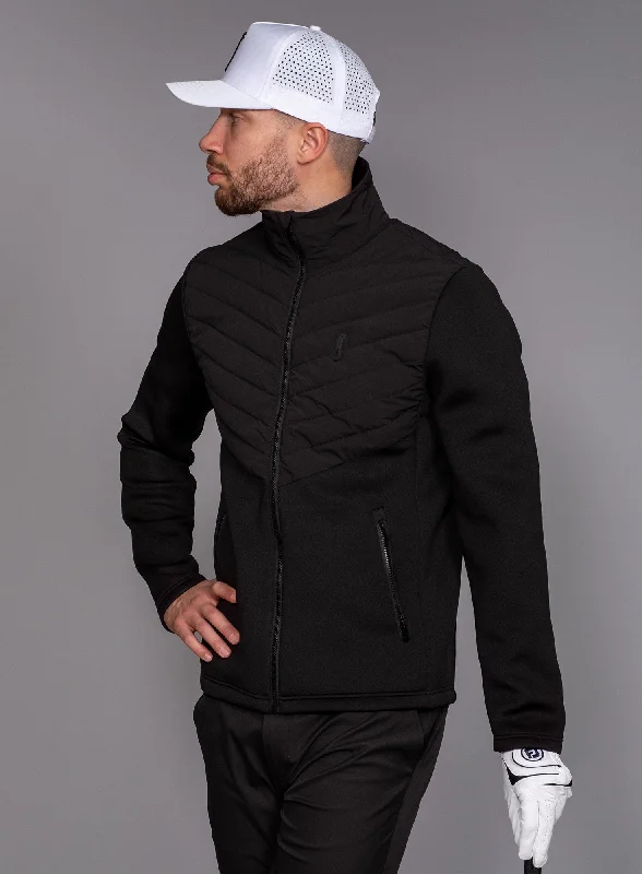Men’s Performance Padded Jacket Trench Coat Raincoat Waterproof Jacket