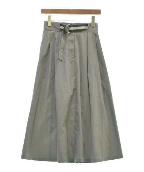 To b. by agnes b Long/Maxi length skirts pleated skirt texture