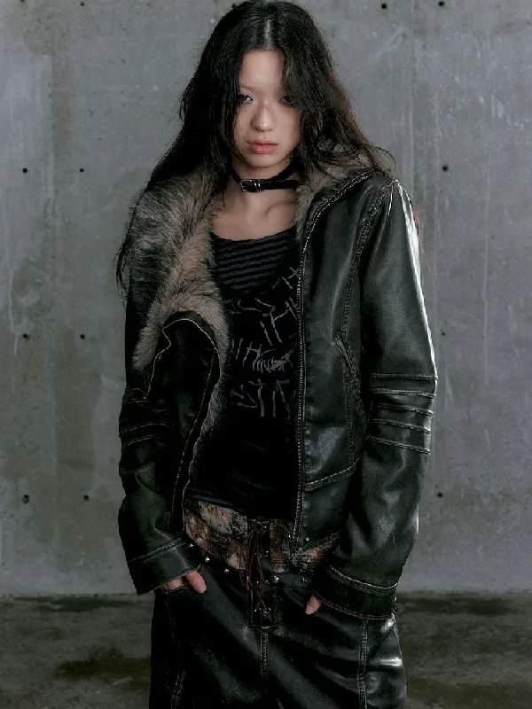 Slim clip cotton short jacket【s0000010393】 Faux Fur Jacket Real Fur Jacket Shearling Jacket