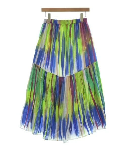 enrica Long/Maxi length skirts linen skirt natural