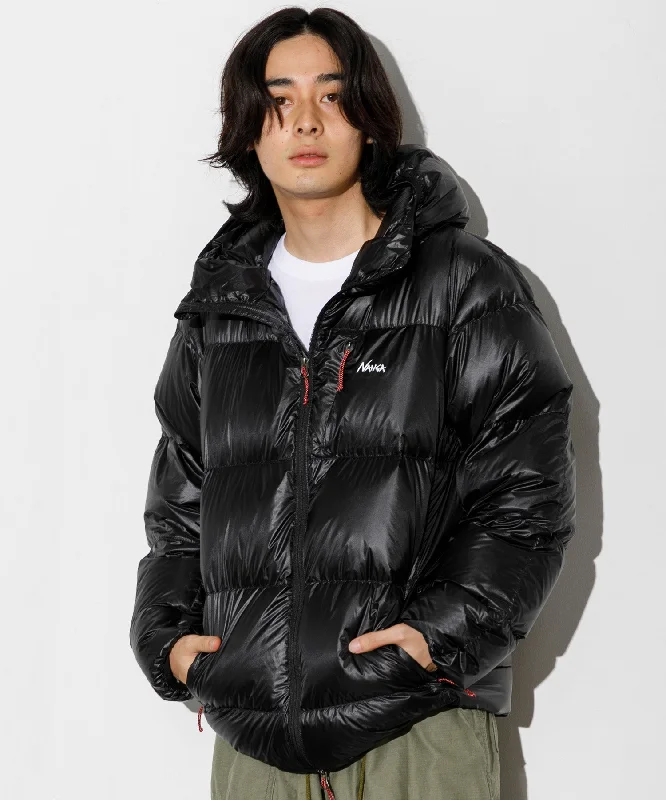 【MEN】NANGA MOUNTAIN LODGE DOWN HOODIE JACKET Embroidered Jacket Appliqued Jacket Beaded Jacket