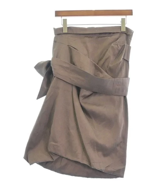 DRIES VAN NOTEN Knee length skirts cashmere skirt plush