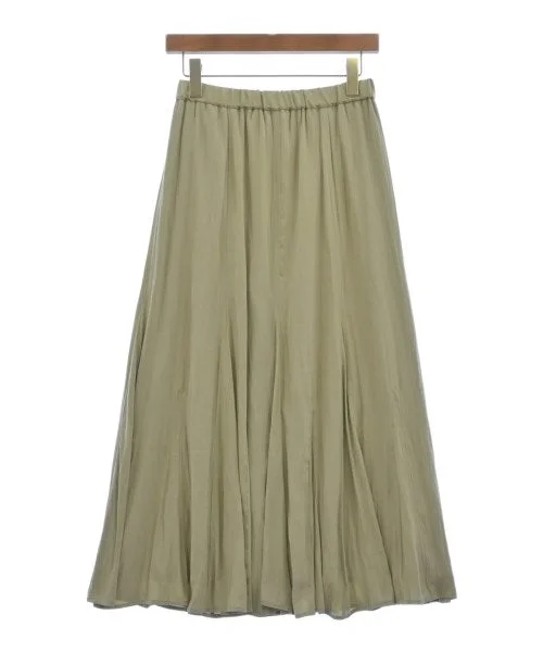 UNTITLED Long/Maxi length skirts linen skirt natural