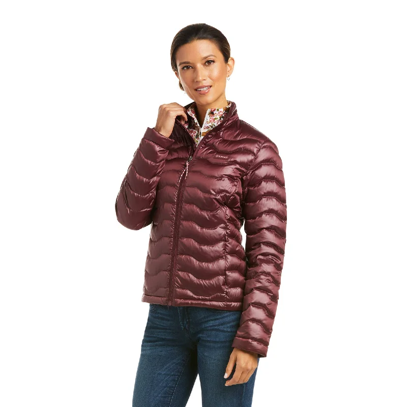Ariat® Ladies Ideal 3.0 Windsor Wine Down Jacket 10035516 Toggled Jacket Drawstring Jacket Belted Jacket