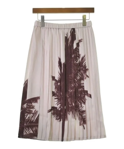 Nﾟ 21 Knee length skirts chiffon skirt delicate