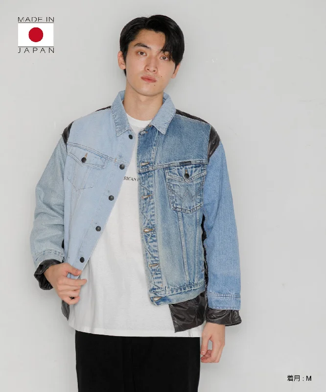 【MEN】NEEDLES JEAN JACKET-COVERED JACKET Knit Jacket Woven Jacket Fleece Jacket
