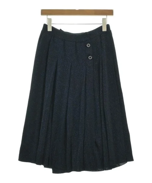 DAIRIKU Knee length skirts linen skirt breathable