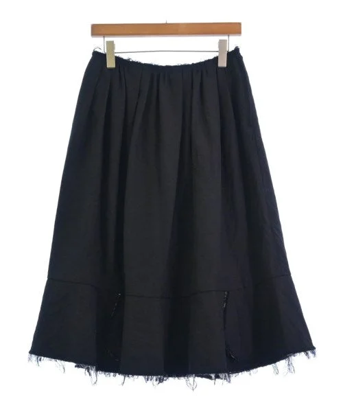 COMME des GARCONS COMME des GARCONS Knee length skirts cashmere skirt rich