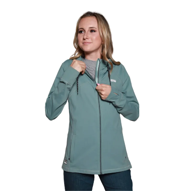 Kimes Ranch® Ladies Lovell Front Zip Slate Blue Jacket LOVE-BL Appliqued Jacket Beaded Jacket Sequined Jacket