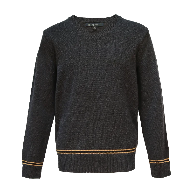 Hufflepuff Knitted School Sweater Terry Blend Velvet Blend Canvas Blend