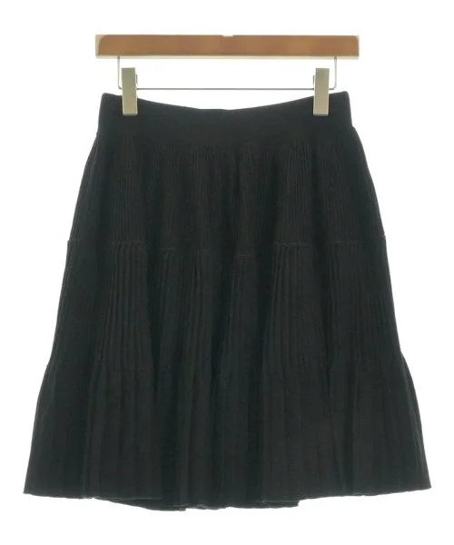 MAX MARA WEEK END LINE Knee length skirts leather skirt sleek