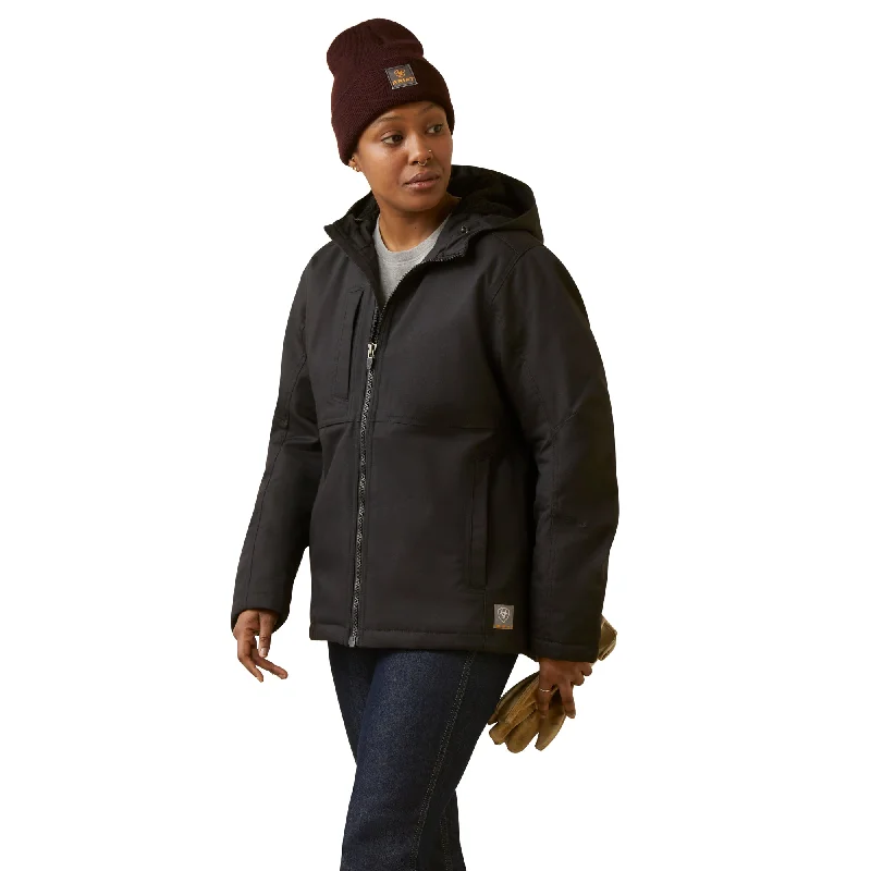 Ariat Ladies Rebar Dura Canvas Insulated Black Work Jacket 10046558 Plaid Jacket Tartan Jacket Houndstooth Jacket