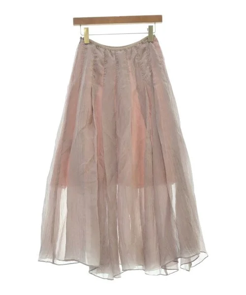 MADEMOISELLE ROPE Long/Maxi length skirts denim skirt fashionable