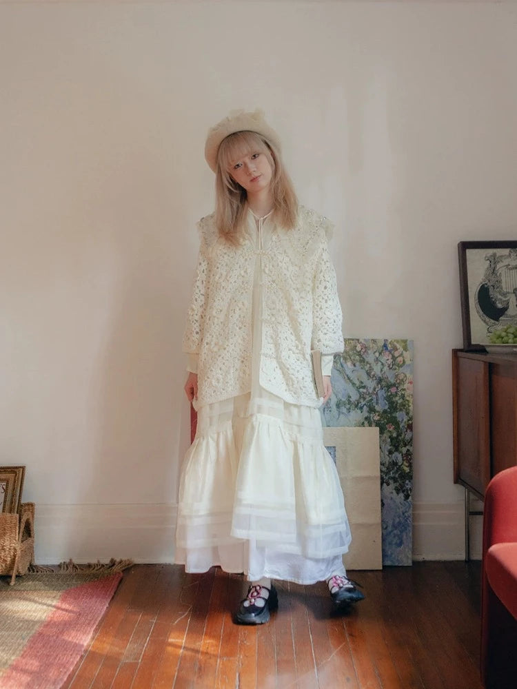 Embroidered flower jacket【s0000006877】 Elasticated Jacket Padded Jacket Insulated Jacket