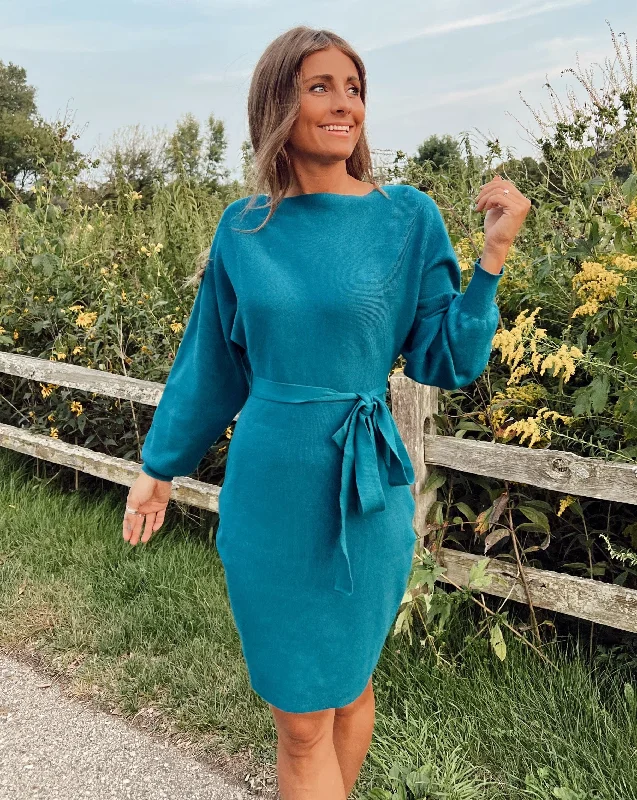 MEROKEETY Off Shoulder Ribbed Knit Belted Sweater Dress Wool Sweater Cotton Sweater Cashmere Sweater