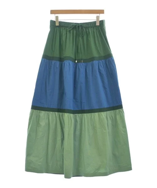 LIVIANA CONTI Long/Maxi length skirts patchwork skirt art