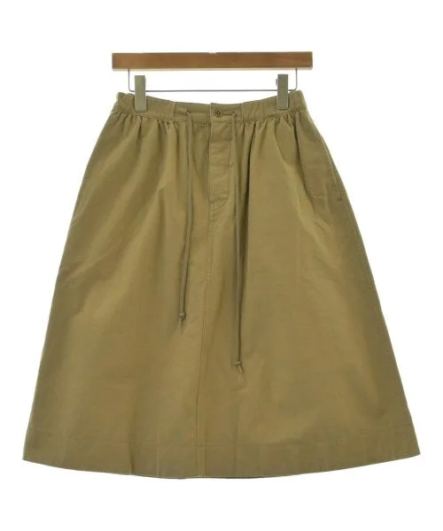 MHL. Knee length skirts chiffon skirt airy